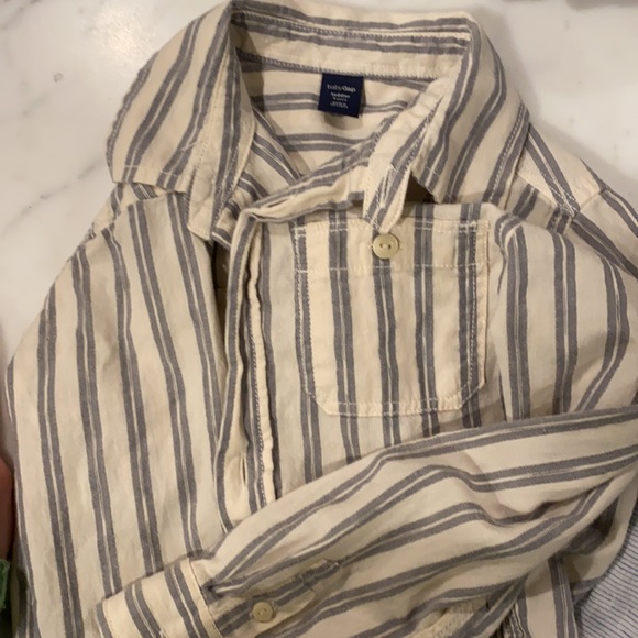 Boys size 5 cotton/linen shirt & pants bundle - Picture 4 of 11